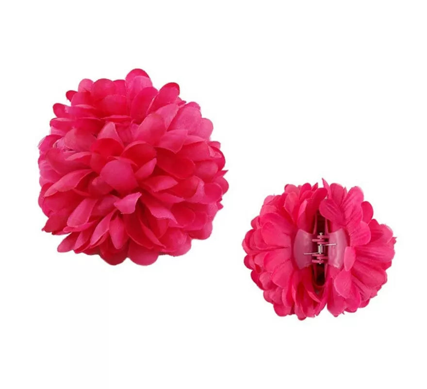 Translation missing: pt-PT.Flor Sevillana con Pinza de 13 cm en varios colores
