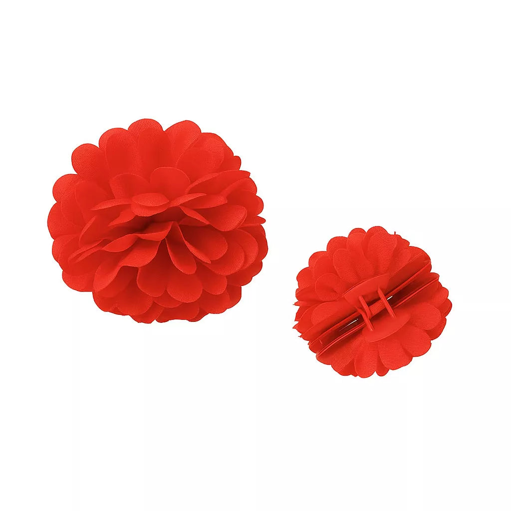 Translation missing: pt-PT.Flor Sevillana con Pinza de 13 cm en varios colores