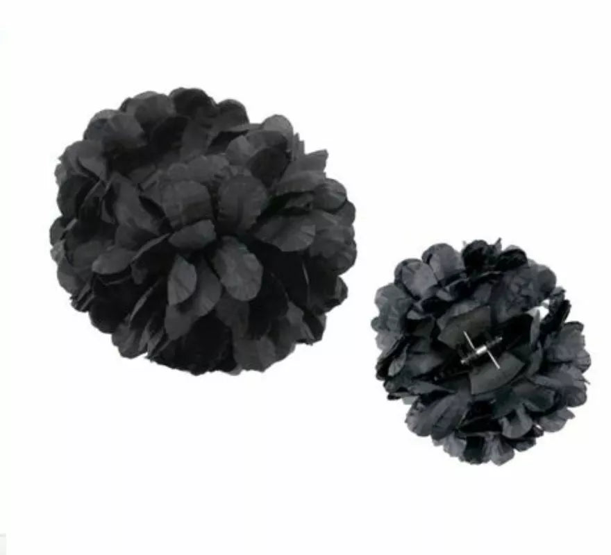 Translation missing: pt-PT.Flor Sevillana o Chulapa de 8 cm con pinza en varios colores