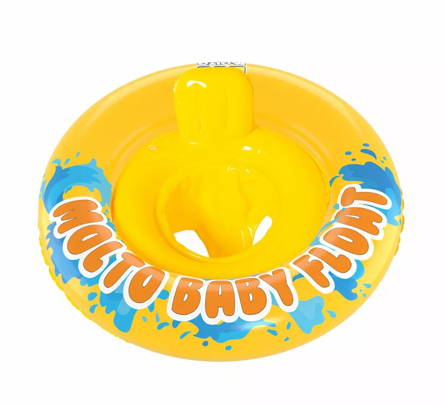 Flotador infantil amarillo de 22x4x23 cm