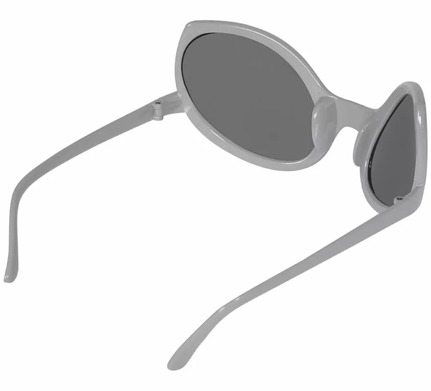 Gafas Alienígena plateadas adulto