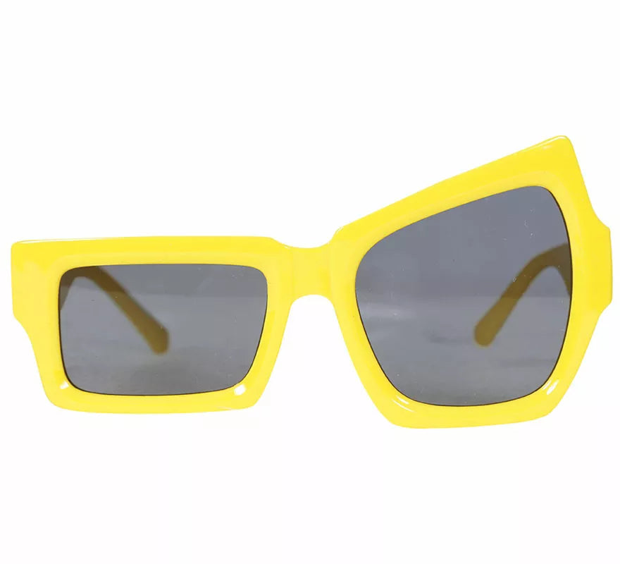 Translation missing: pt-PT.Gafas amarillas con guiño adulto