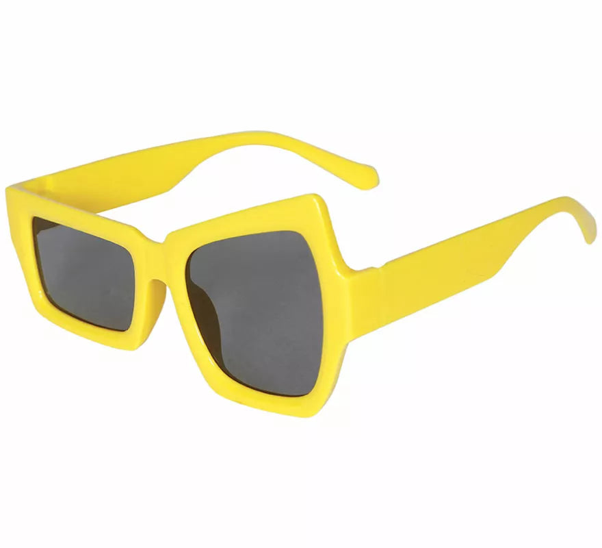Translation missing: pt-PT.Gafas amarillas con guiño adulto