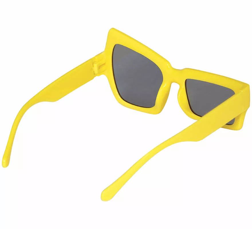 Translation missing: pt-PT.Gafas amarillas con guiño adulto