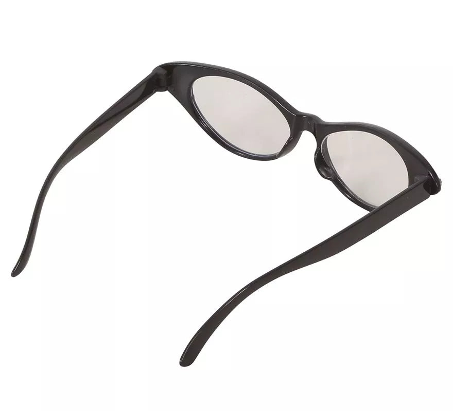 Translation missing: pt-PT.Gafas años 60 negras con cristales