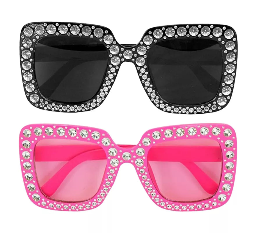 Translation missing: pt-PT.Gafas Años 70 Strass en varios colores