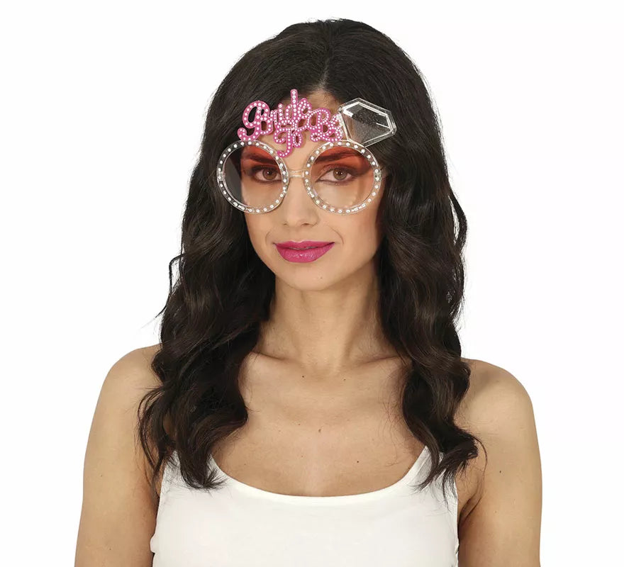 Translation missing: pt-PT.Gafas Bride to be con brillantes adulta