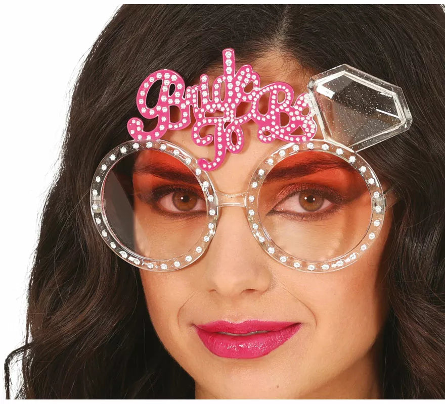 Translation missing: pt-PT.Gafas Bride to be con brillantes adulta