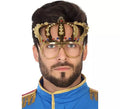 Gafas con Corona Dorada