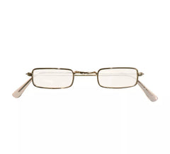 Óculos com lentes retangulares
