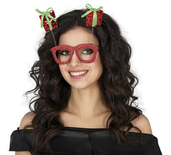 Copos com presentes de Natal