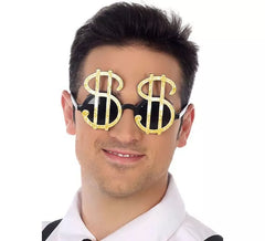 Óculos de símbolo do dólar