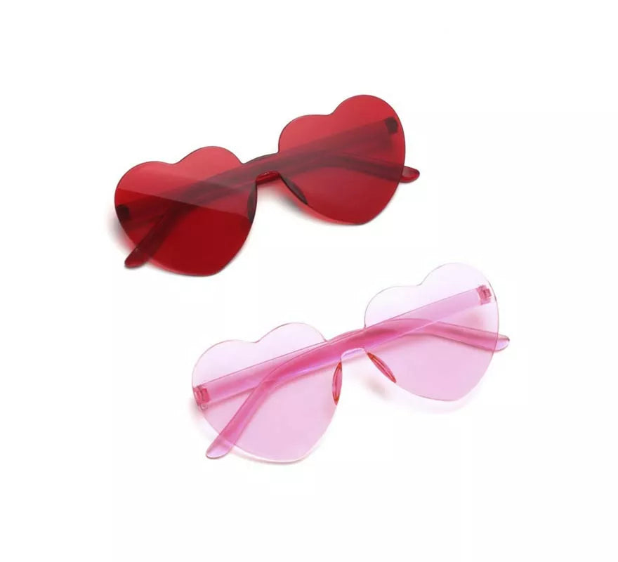 Translation missing: pt-PT.Gafas Corazón en colores surtidos adulto