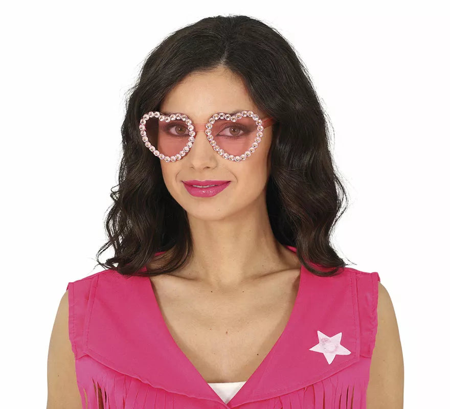 Translation missing: pt-PT.Gafas Corazones con brillantes adulta