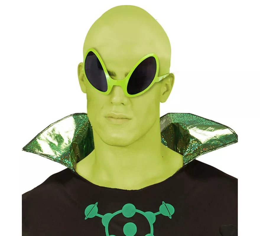 Gafas de Alien verdes