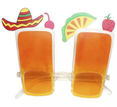 Copos de coquetel laranja para adultos