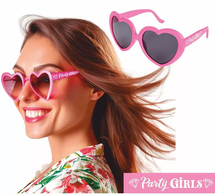 Translation missing: pt-PT.Gafas de Corazón Party Girls adulta