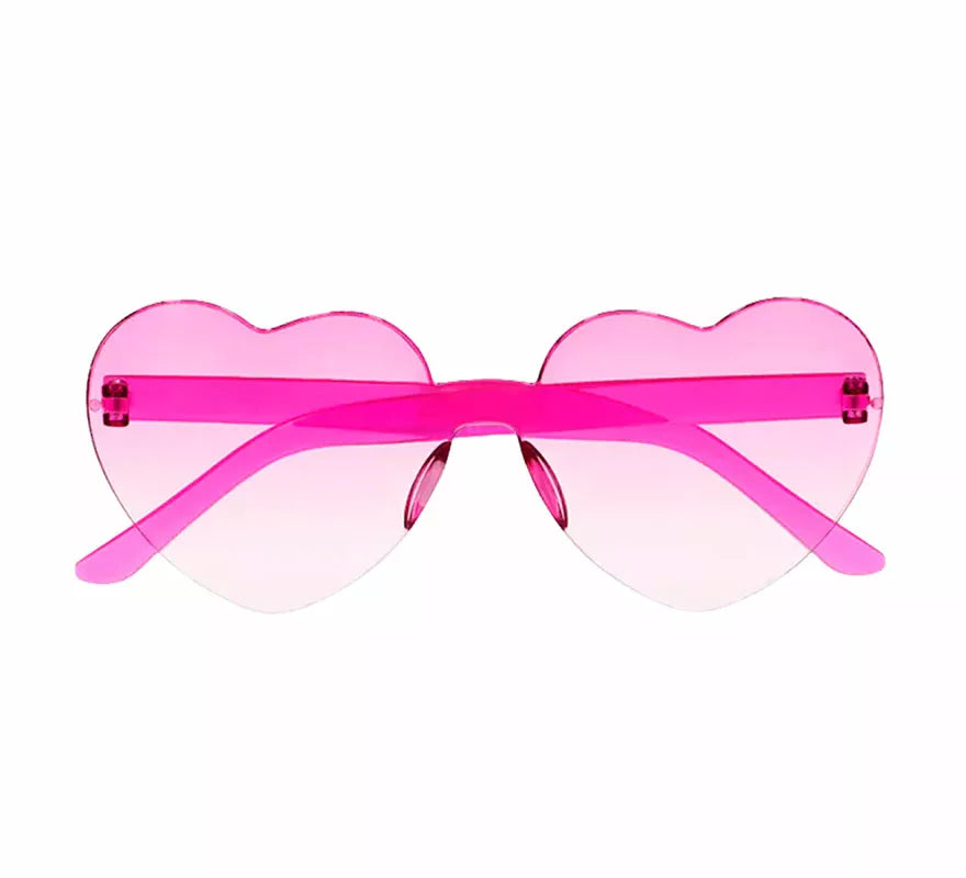 Gafas de Corazones rosa