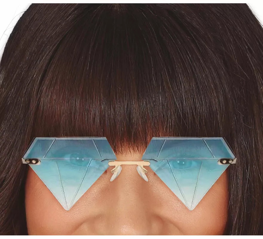 Translation missing: pt-PT.Gafas de Diamantes azul adulto