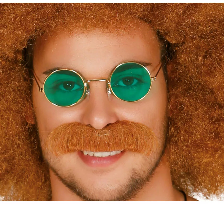 Translation missing: pt-PT.Gafas de Hippie circulares en varios colores adulto