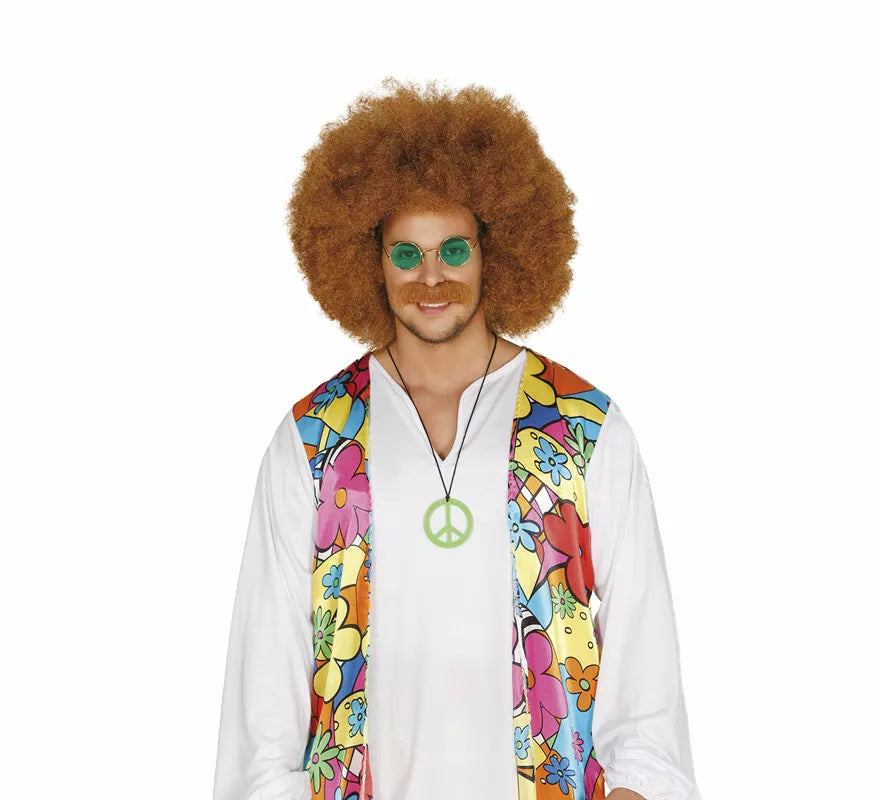 Translation missing: pt-PT.Gafas de Hippie circulares en varios colores adulto