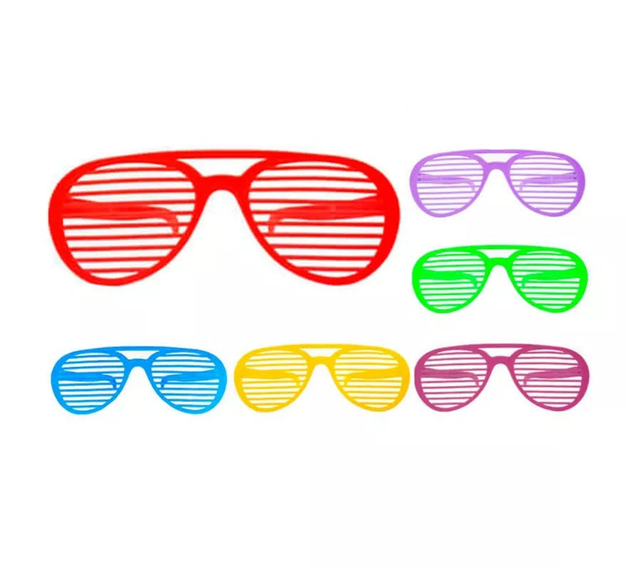 Translation missing: pt-PT.Gafas de Rejillas gigante colores surtidos