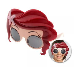 Óculos de sereia com cabelo