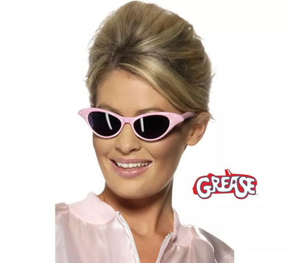 Gafas de Sol Rock and Roll de Grease rosa