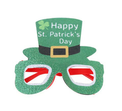 Óculos de chapéu do Happy Saint Patrick dia
