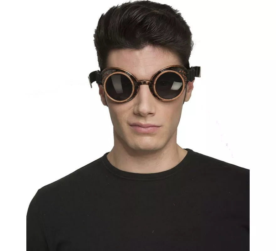 Translation missing: pt-PT.Gafas de Steampunk negras Tintadas