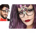 Gafas del Día de los Muertos en 2 modelos surtidos