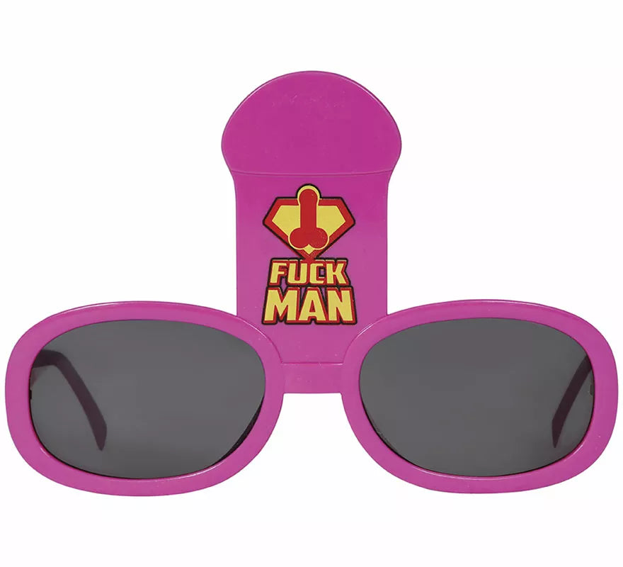Translation missing: pt-PT.Gafas Fuckman rosa adulto