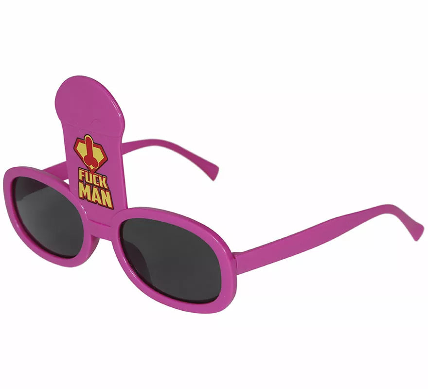 Translation missing: pt-PT.Gafas Fuckman rosa adulto