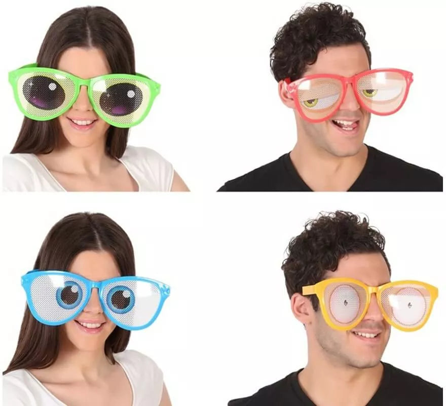 Translation missing: pt-PT.Gafas Gigantes con Ojos en 4 modelos surtidos