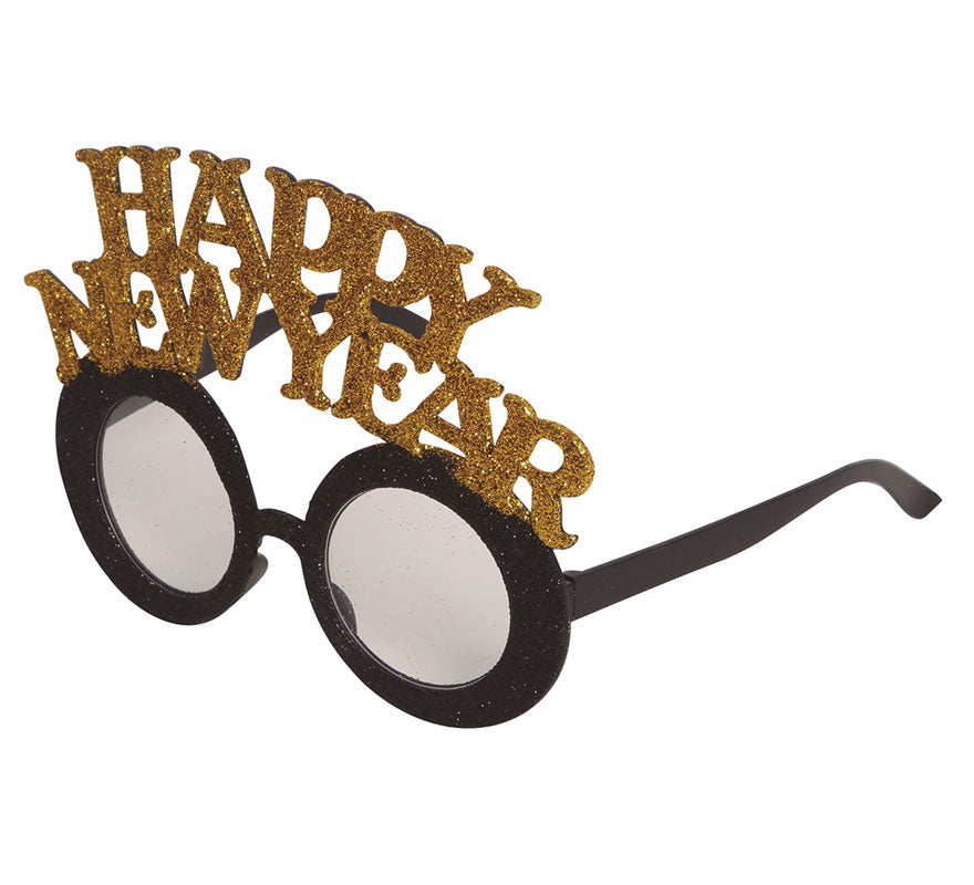 Translation missing: pt-PT.Gafas 'Happy New Year' Plata y Oro Surtido