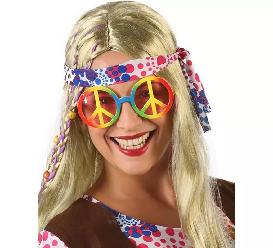 Translation missing: pt-PT.Gafas Hippie de la Paz Multicolor