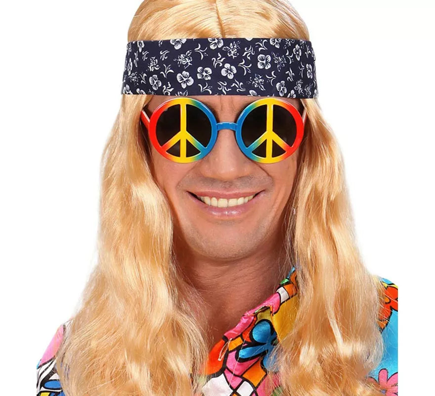 Translation missing: pt-PT.Gafas Hippies de la Paz multicolores