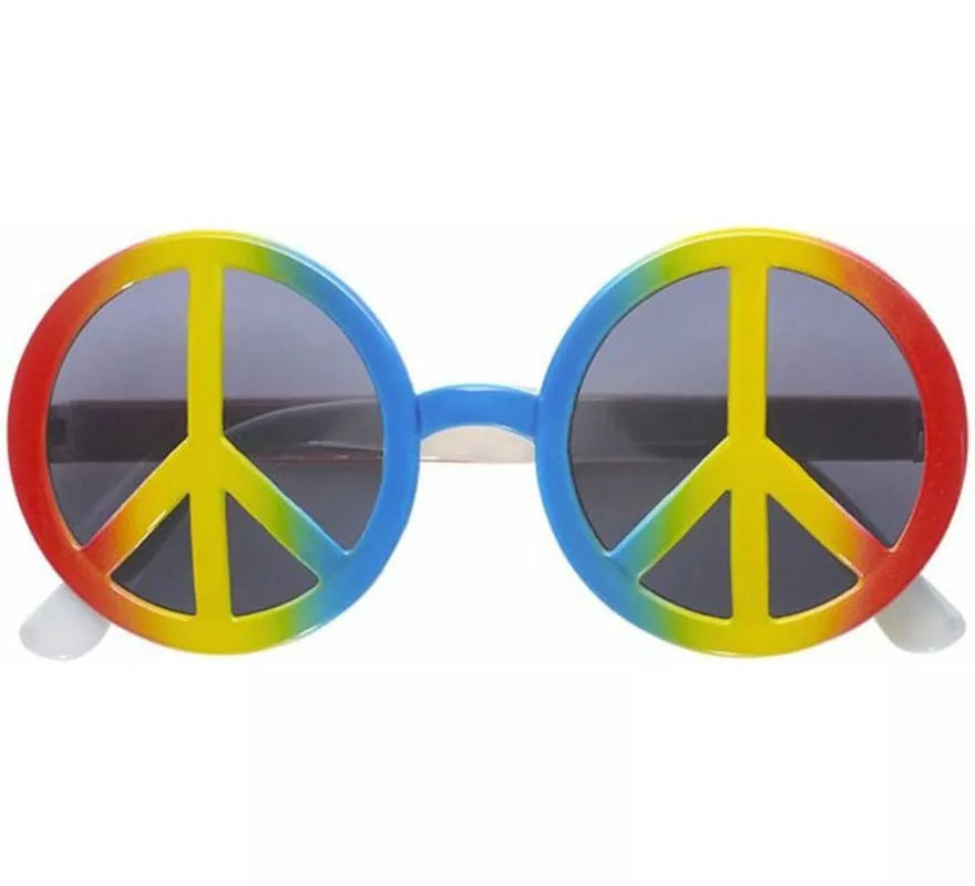 Translation missing: pt-PT.Gafas Hippies de la Paz multicolores