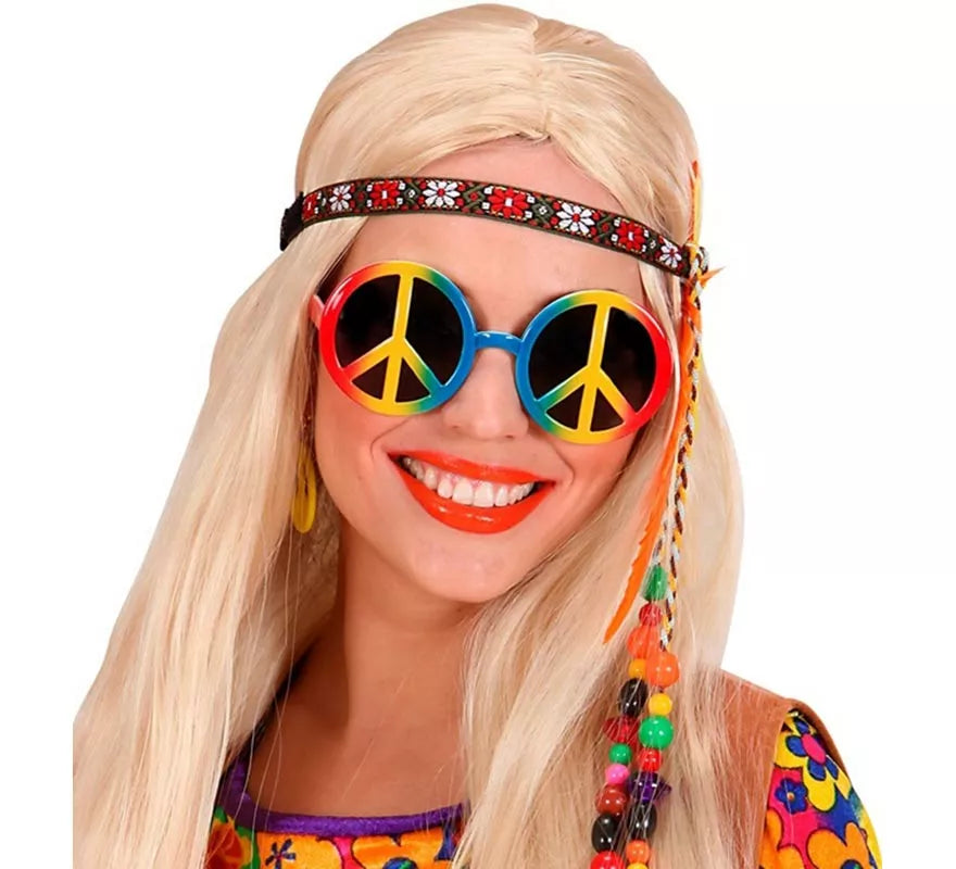 Translation missing: pt-PT.Gafas Hippies de la Paz multicolores