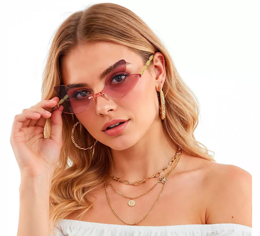Translation missing: pt-PT.Gafas Mariposa rosas Efecto Degradado