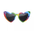 Gafas oscuras Corazón Arcoíris adulto