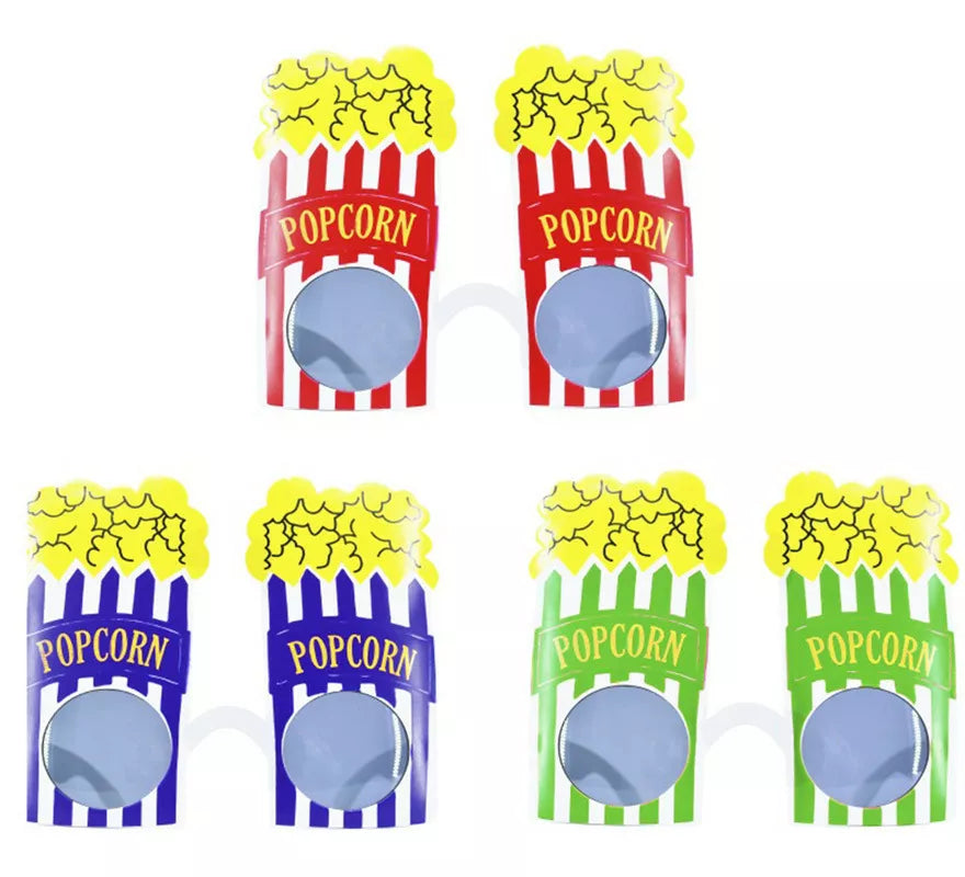 Gafas Palomitas de Maíz de Cine en colores surtidos