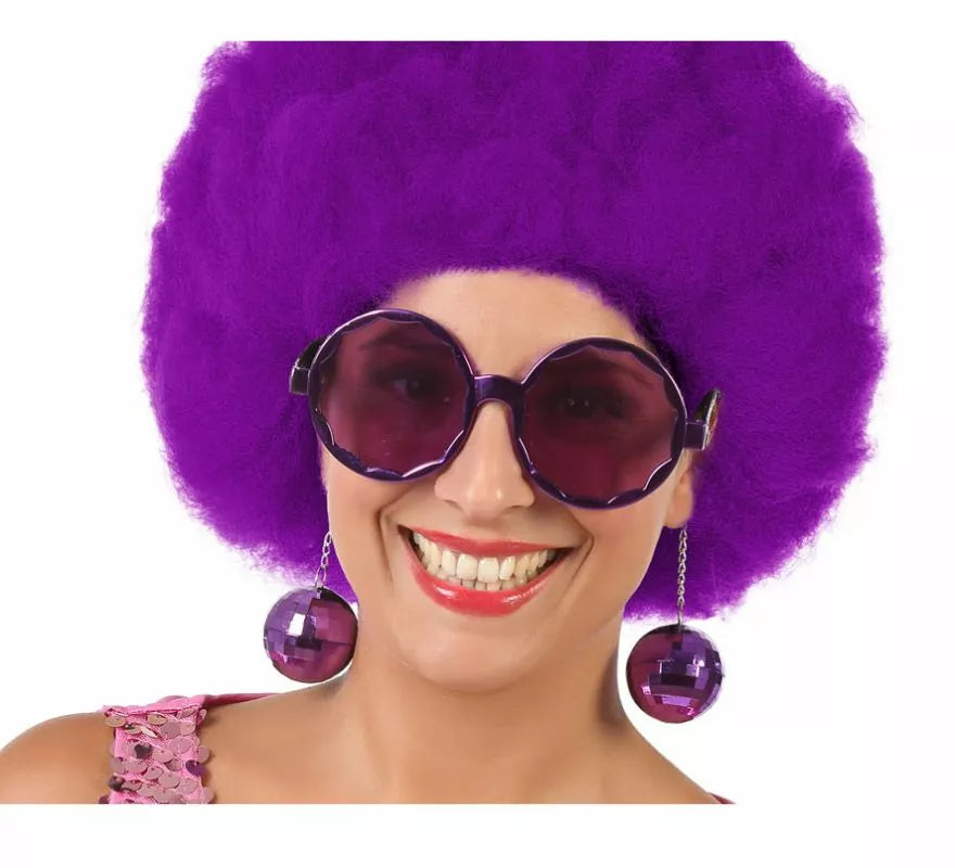 Translation missing: pt-PT.Gafas Redondas con Bola Disco en 6 colores