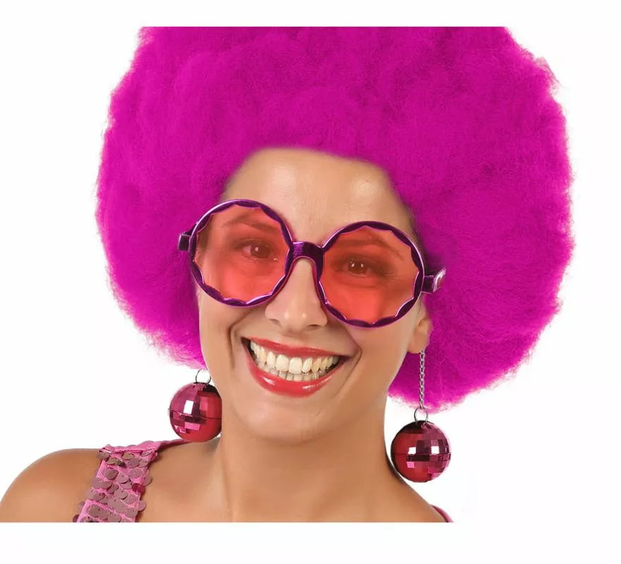 Translation missing: pt-PT.Gafas Redondas con Bola Disco en 6 colores