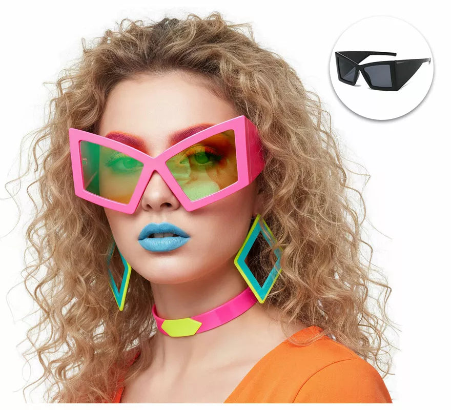 Translation missing: pt-PT.Gafas Retro Años 80 en colores surtidos