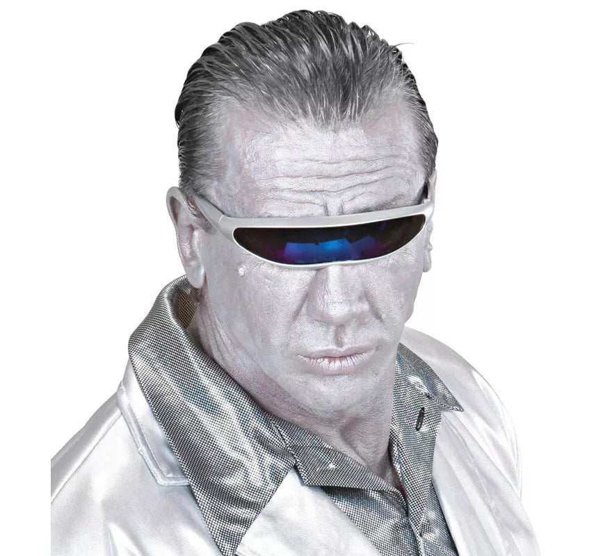 Translation missing: pt-PT.Gafas Robot Plateadas Futuristas
