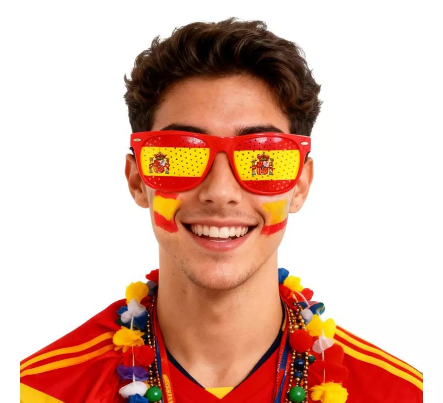 Translation missing: pt-PT.Gafas rojas Bandera de España