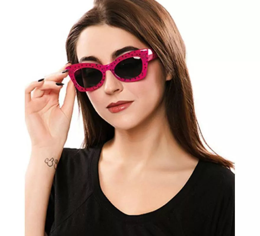 Translation missing: pt-PT.Gafas Rosas con Lunares Años 50