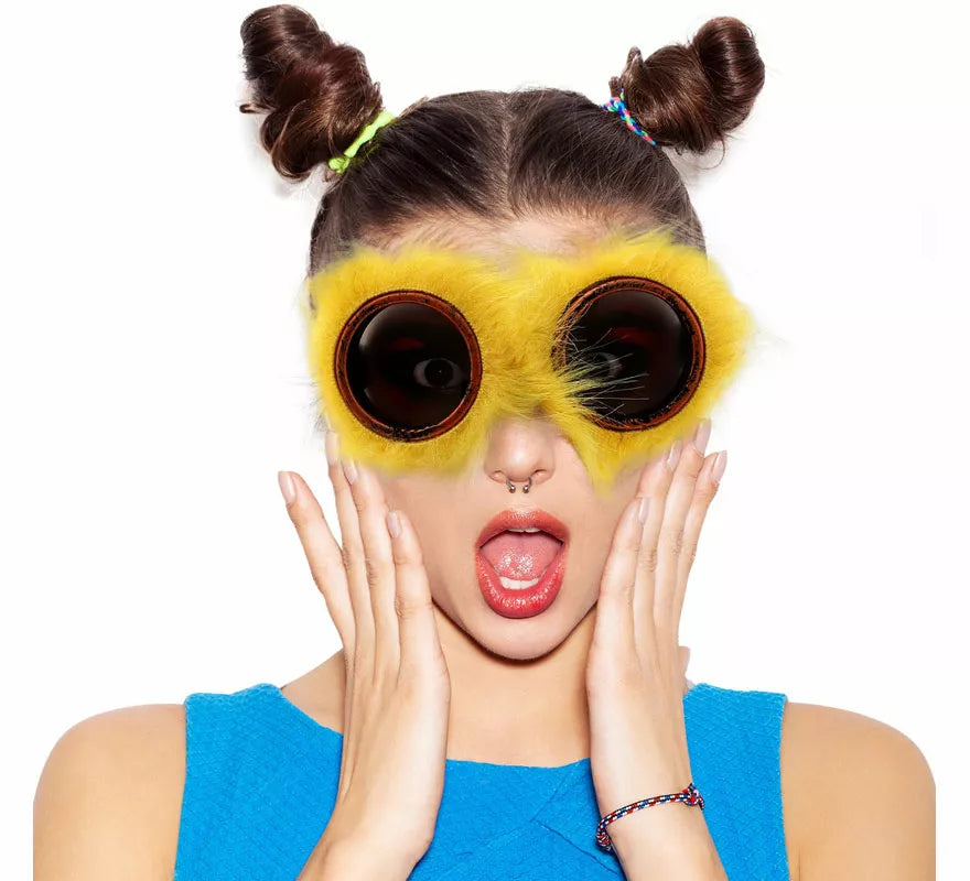 Translation missing: pt-PT.Gafas Steampunk con Pelo amarillo