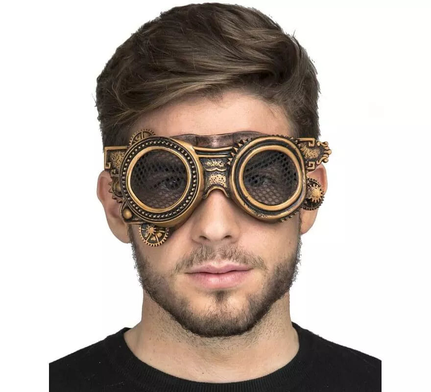 Translation missing: pt-PT.Gafas Steampunk con Rejilla en los Ojos